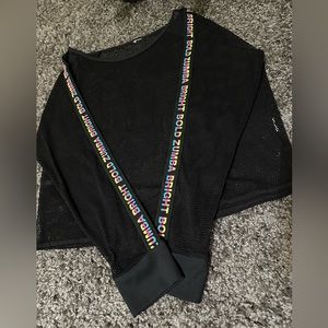 Black Zumba Top